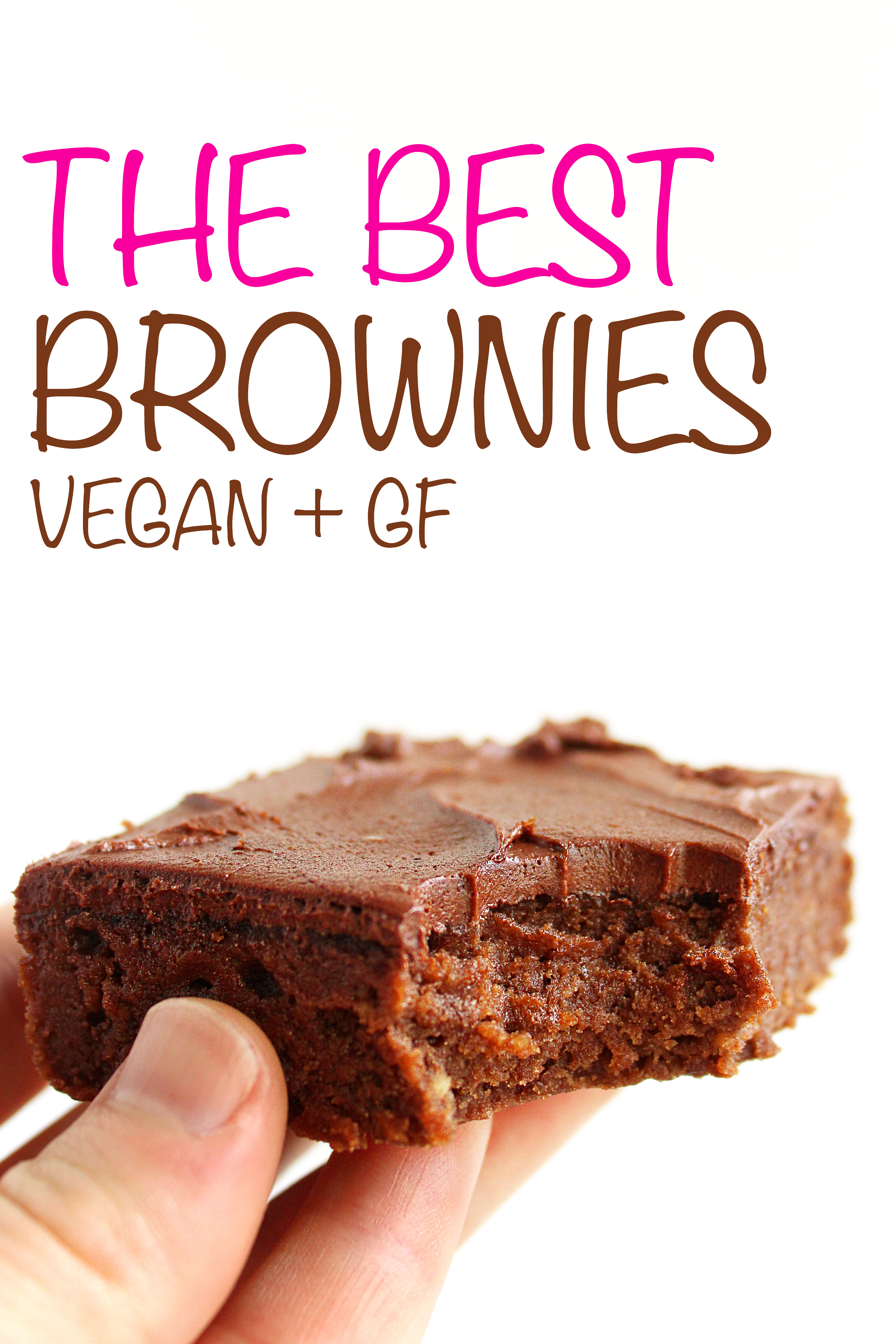 The Best Gluten Free Vegan Brownies - Peach and the Cobbler - REAL food ...
